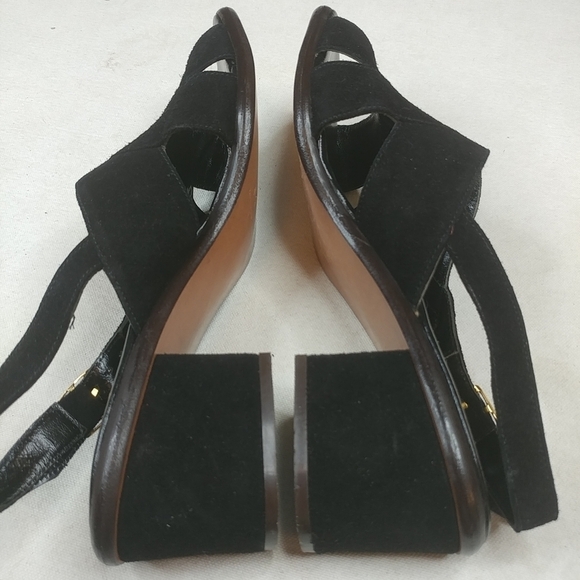 Amalfi By Rangoni Size 8 N Black Suede Blo… - Picture 3 of 8